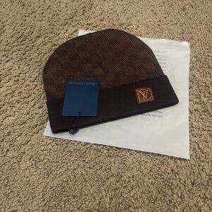 LV brown Beanie